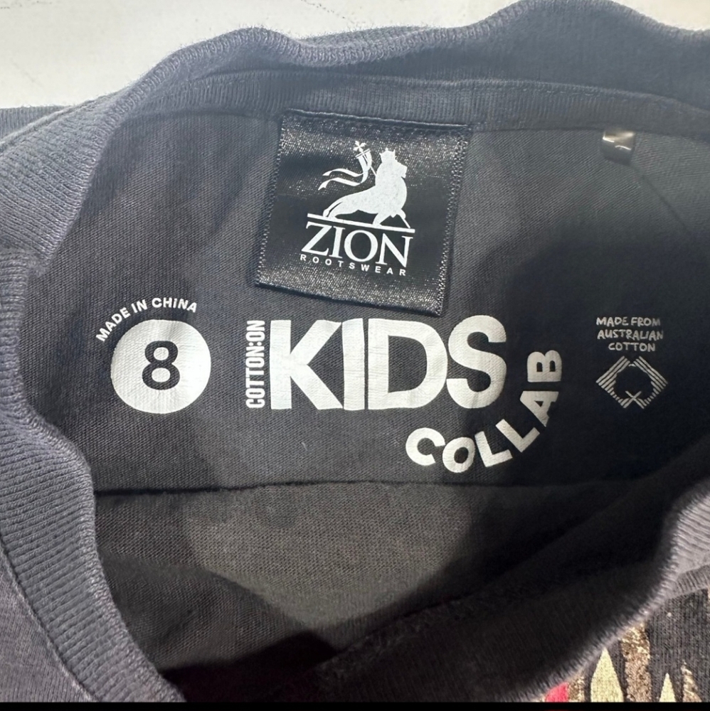 Willie Nelson Zion T-shirt kids size 8 - Picture 2 of 2
